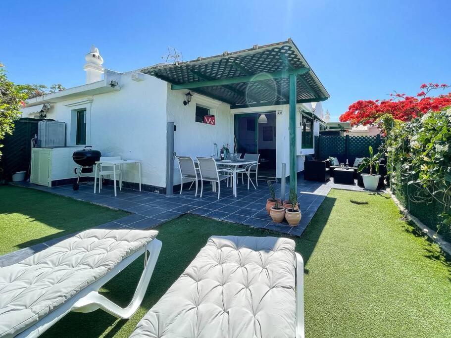 Cozy & Modern Bungalow W/Private Garden Bbq+Wifi Maspalomas  Eksteriør bilde